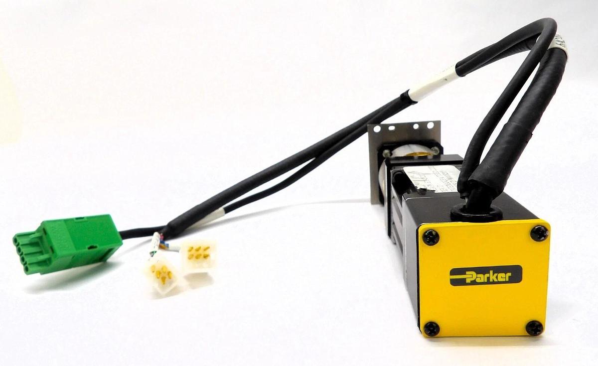 Used Parker SM161BE-NFLN Brushless Servo Motor SM Series Varian E11420220 Working