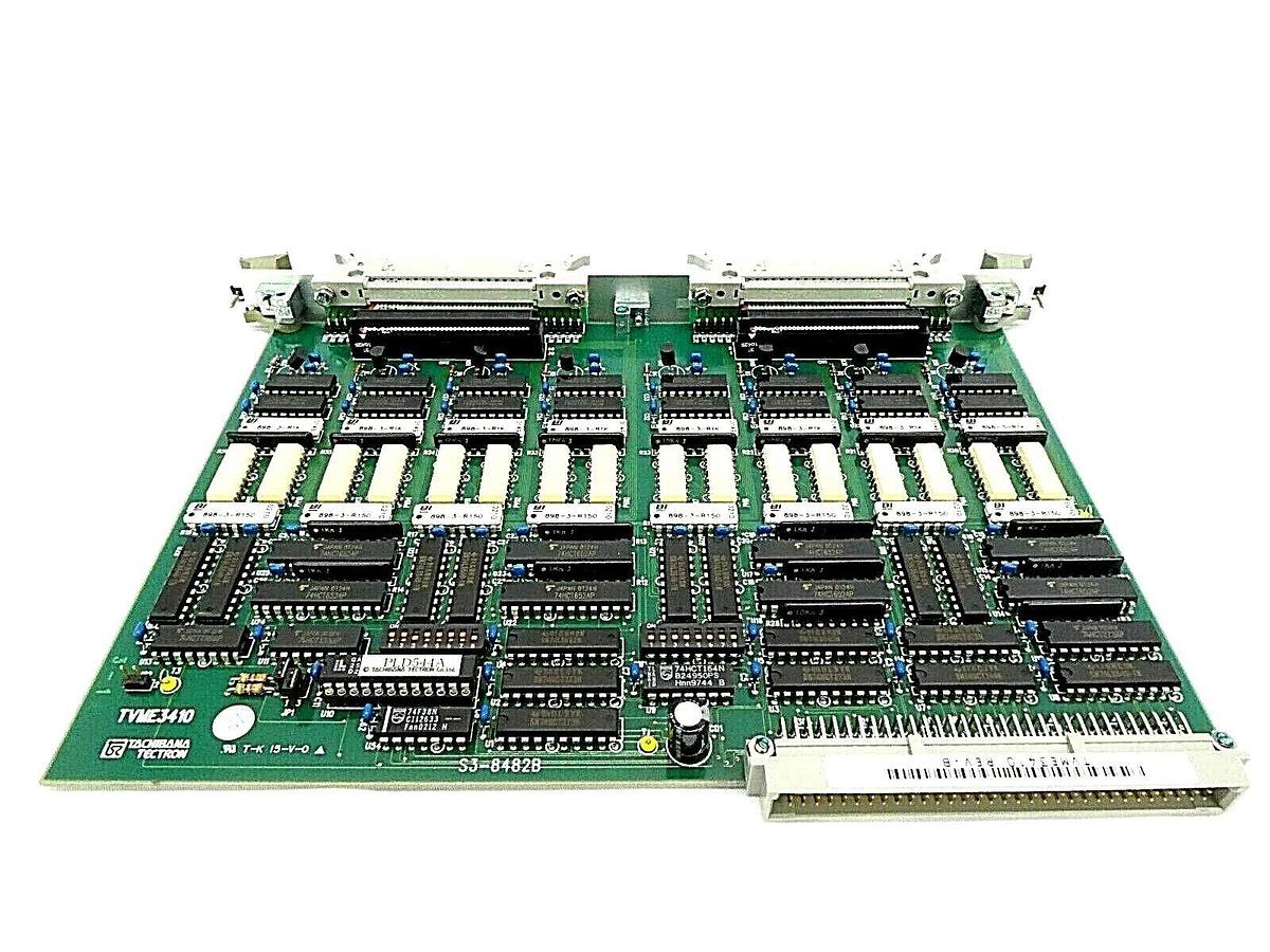 Used Tachibana Tectron TVME3410 Processor PCB Card Working Surplus