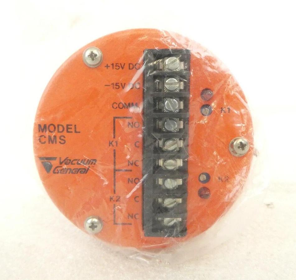 Vacuum General CMS-11S06 Capacitance Diaphragm Gauge Varian 7699880700 New Spare