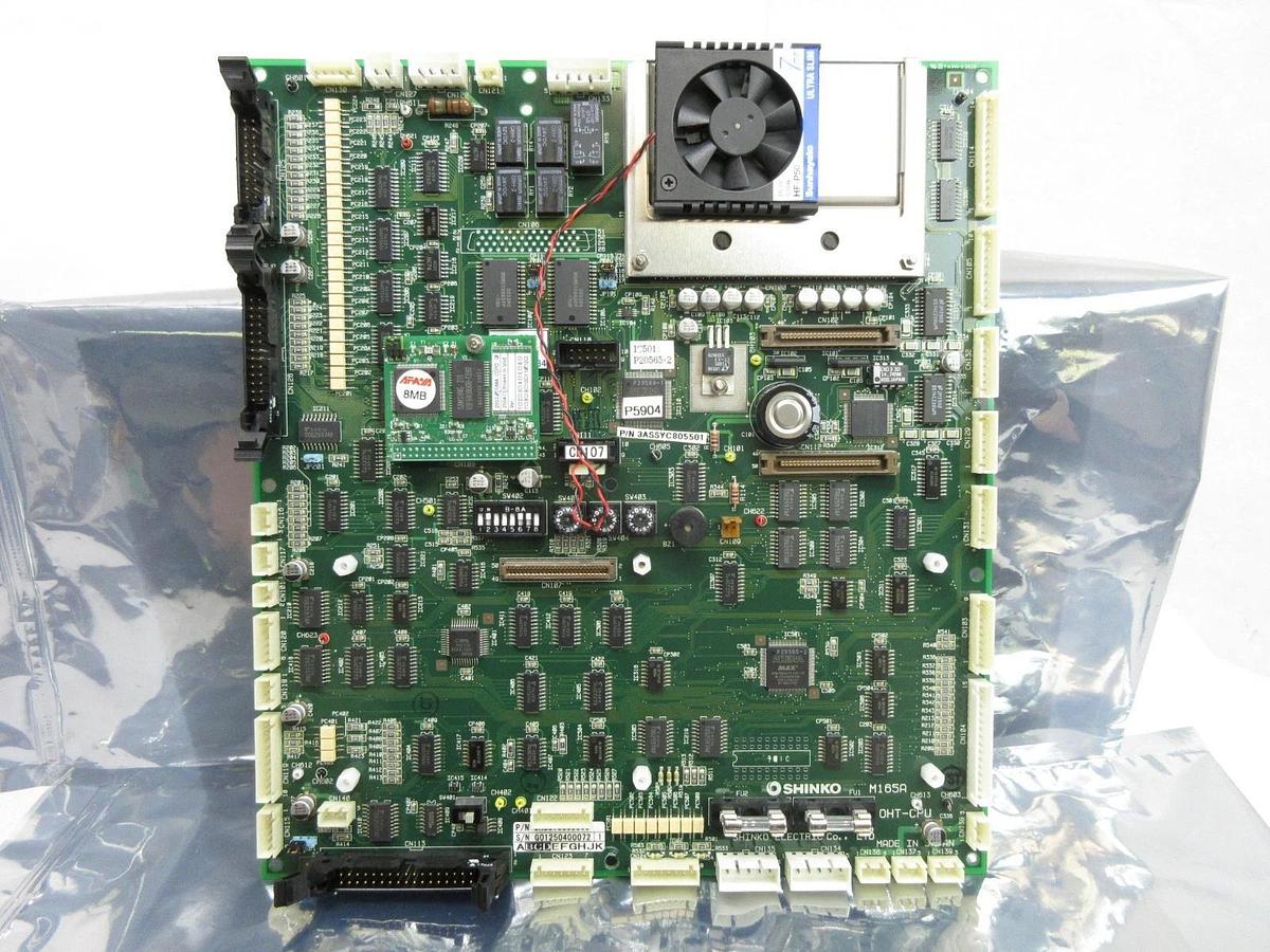 Used Shinko Electric 3ASSYC805500 Processor Board PCB M165A VHT5-1-1 Used Working