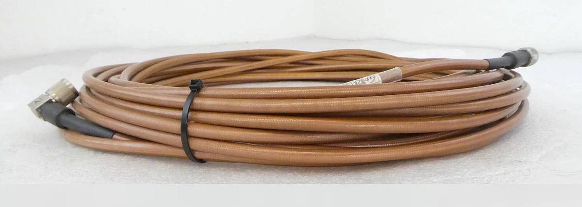 Used NP New Power Plasma 2K1504 RF Coaxial Cable 25 Meters 82 Foot Working Surplus