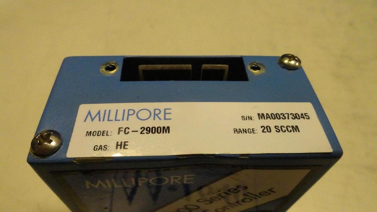 Used Millipore Tylan Mass Flow Controller FC-2900M 20SCCM HE 2900 Used Working
