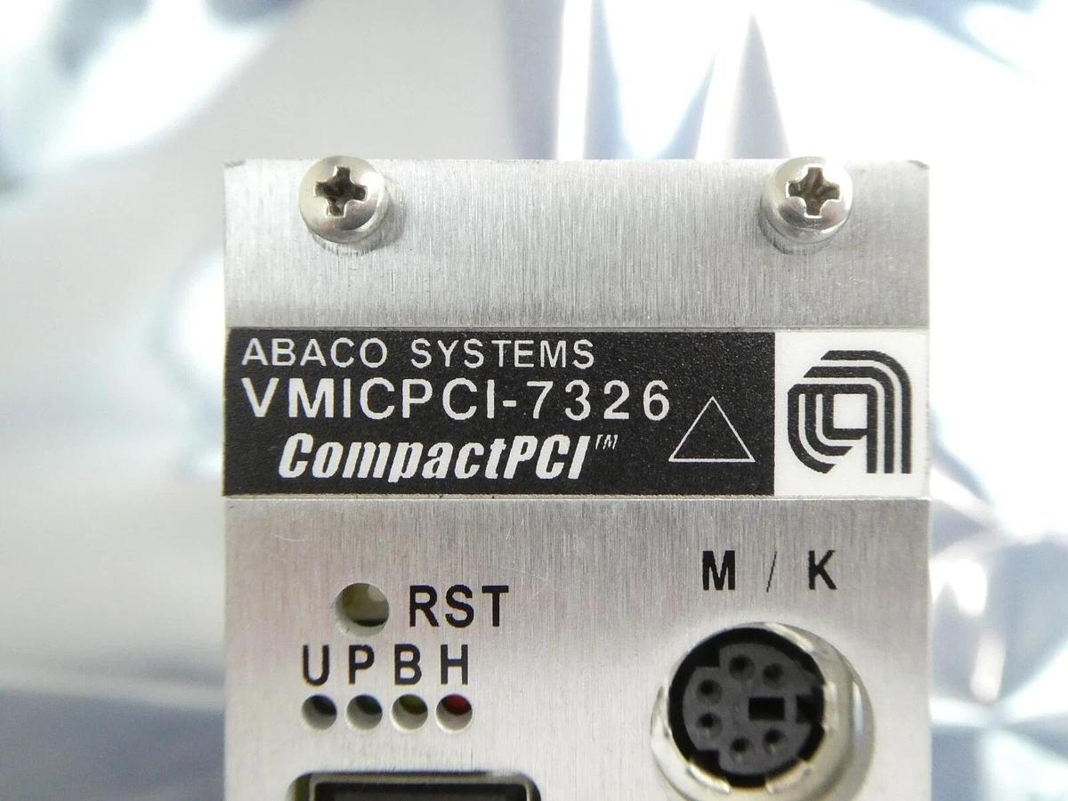 Used Abaco Systems VMICPCI-7326 SBC Single Board Computer PCB AMAT 0190-37825 Working