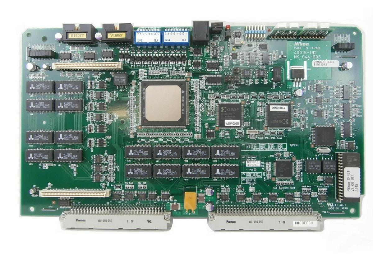 Used Nikon Precision 4S015-192 Processor PCB Card NK-C44-60S NSR Series Working