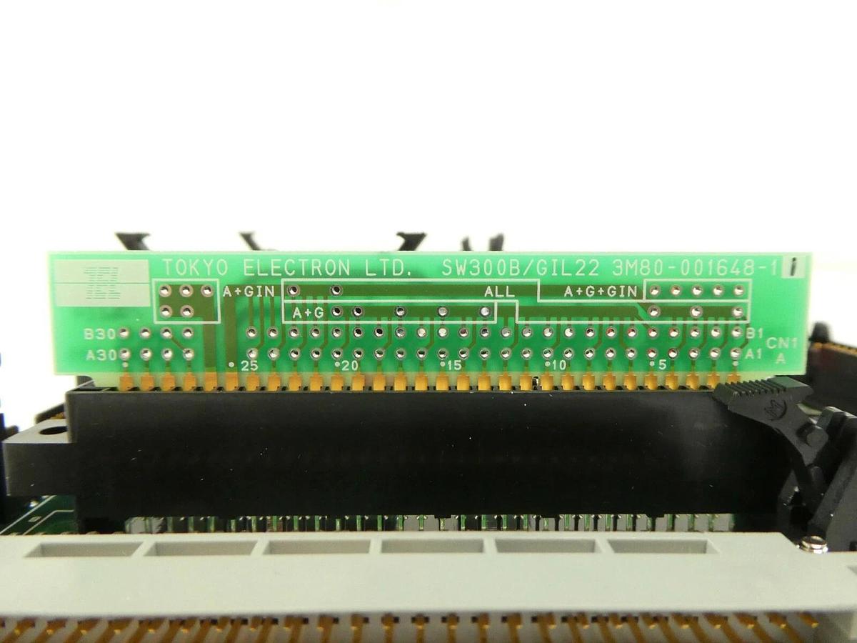 Used TEL Tokyo Electron 3M80-001641-11 Gas PCB SW300B AIO2 FCS GIL22 Trias Working