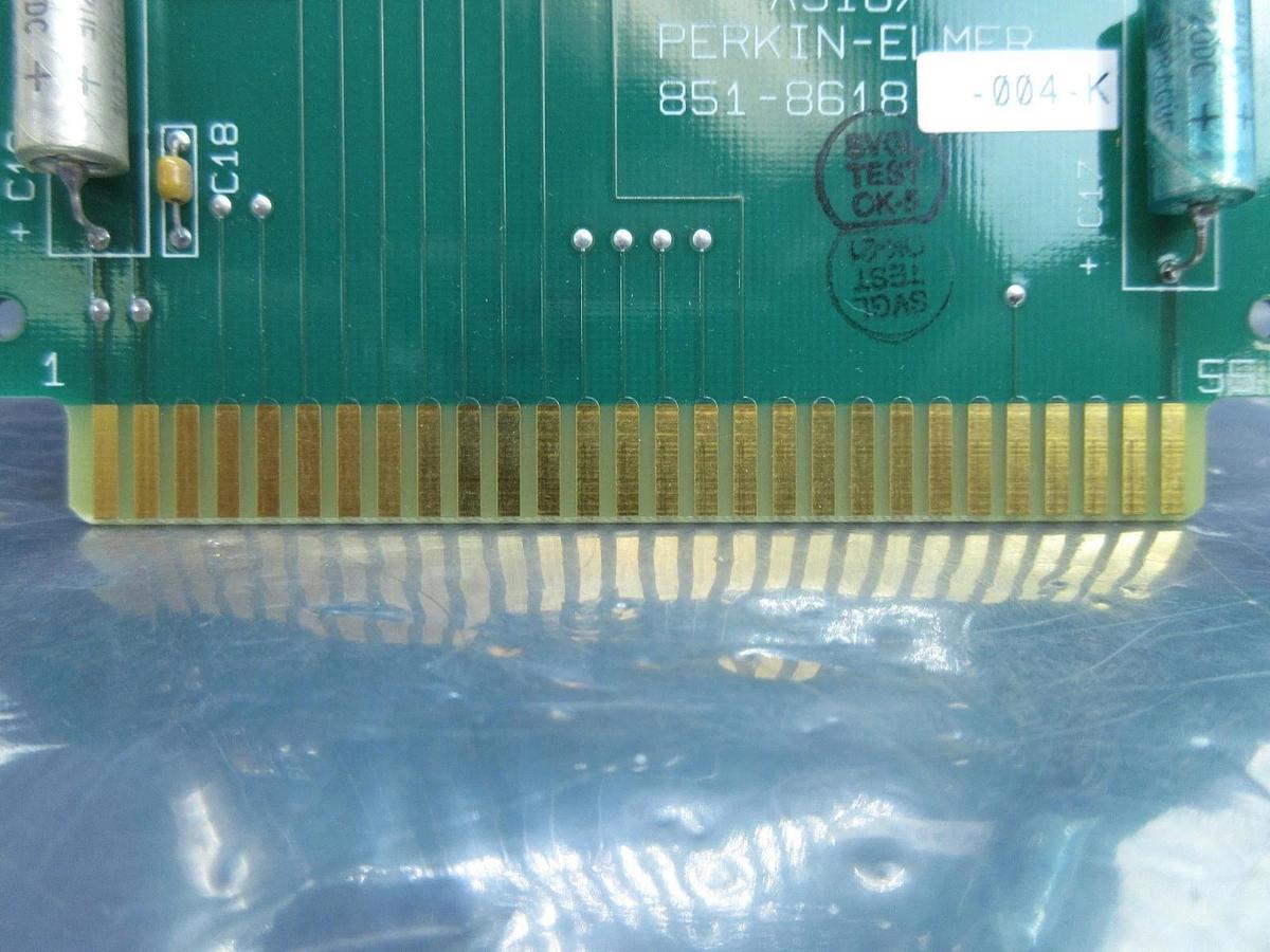 Used Perkin-Elmer 851-8618-004 Processor PCB Card A5167 Rev. K SVG ASML 90S Used