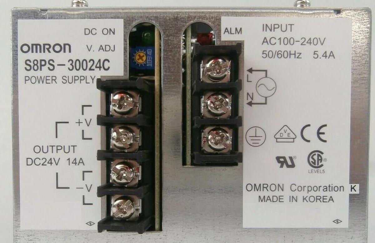 Used Omron S8PS-30024C Power Supply Reseller Lot of 2 Working Surplus