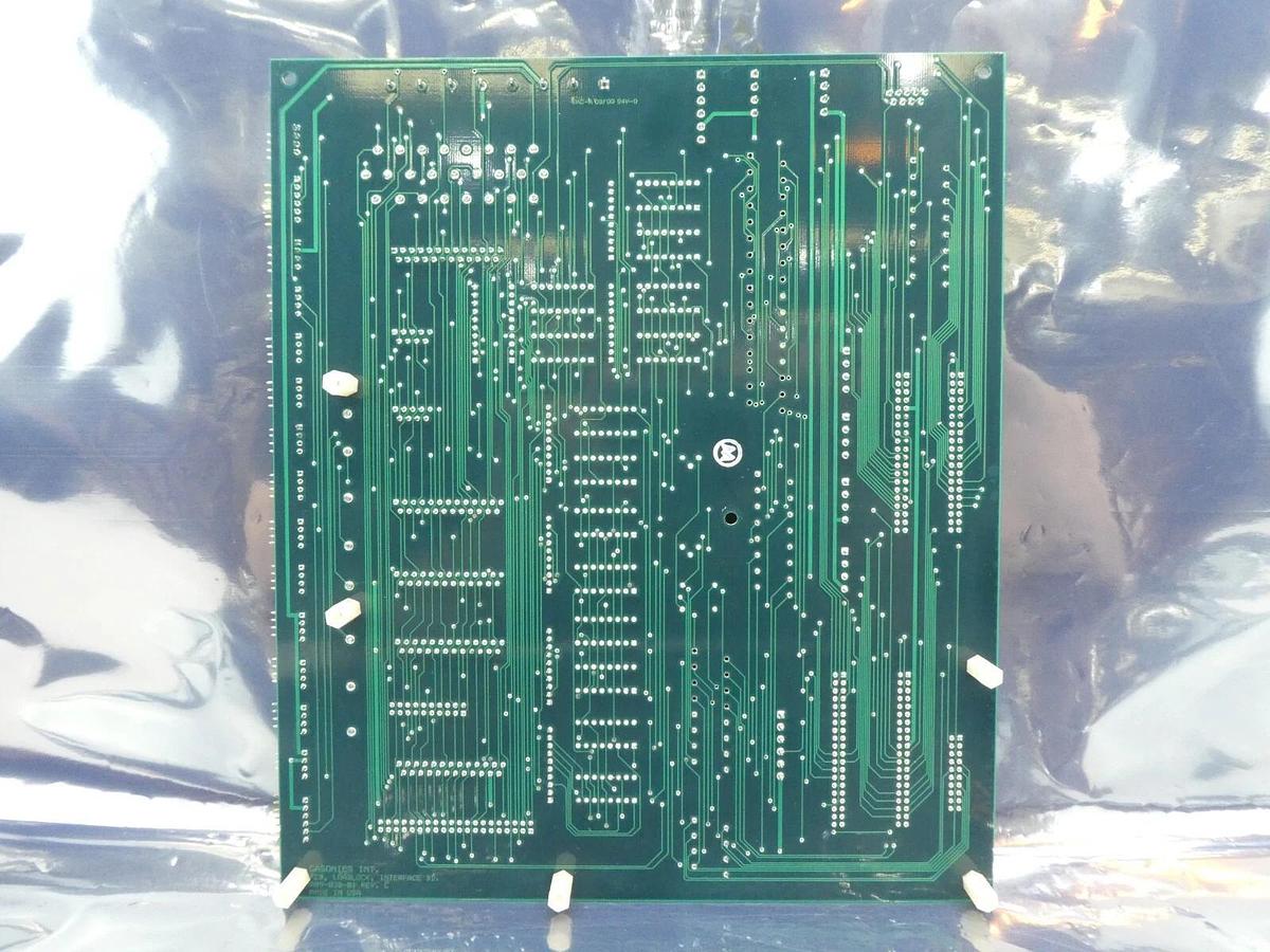 Used GaSonics 90-2608 Loadlock Interface PCB Rev. B Aura A-2000LL Working Surplus