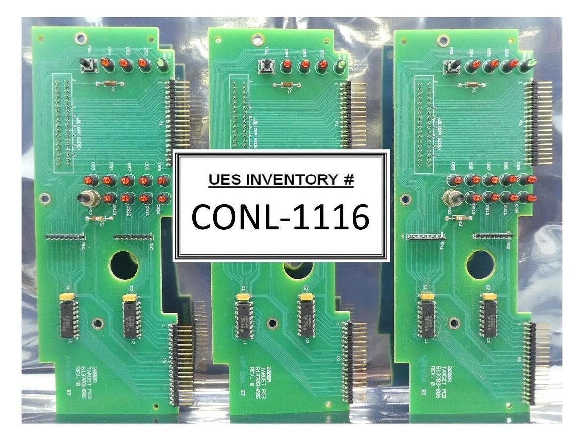 Used ABB 613703-006 Target Interface Board PCB DPU 2000R REF 544 Lot of 3 Working
