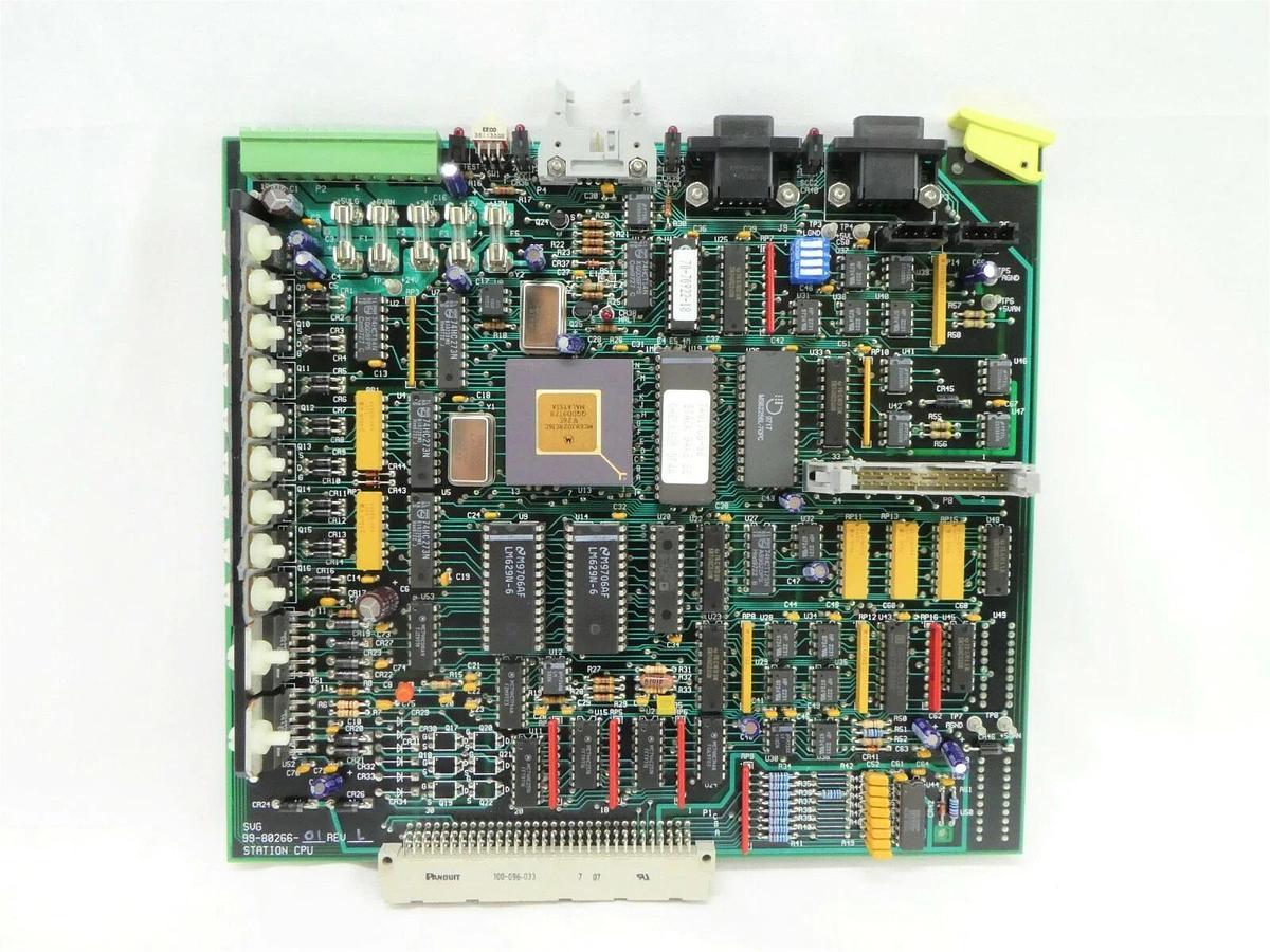 Used SVG Silicon Valley Group 99-80266-01 Stack Bake SE Station CPU PCB Card Rev. L