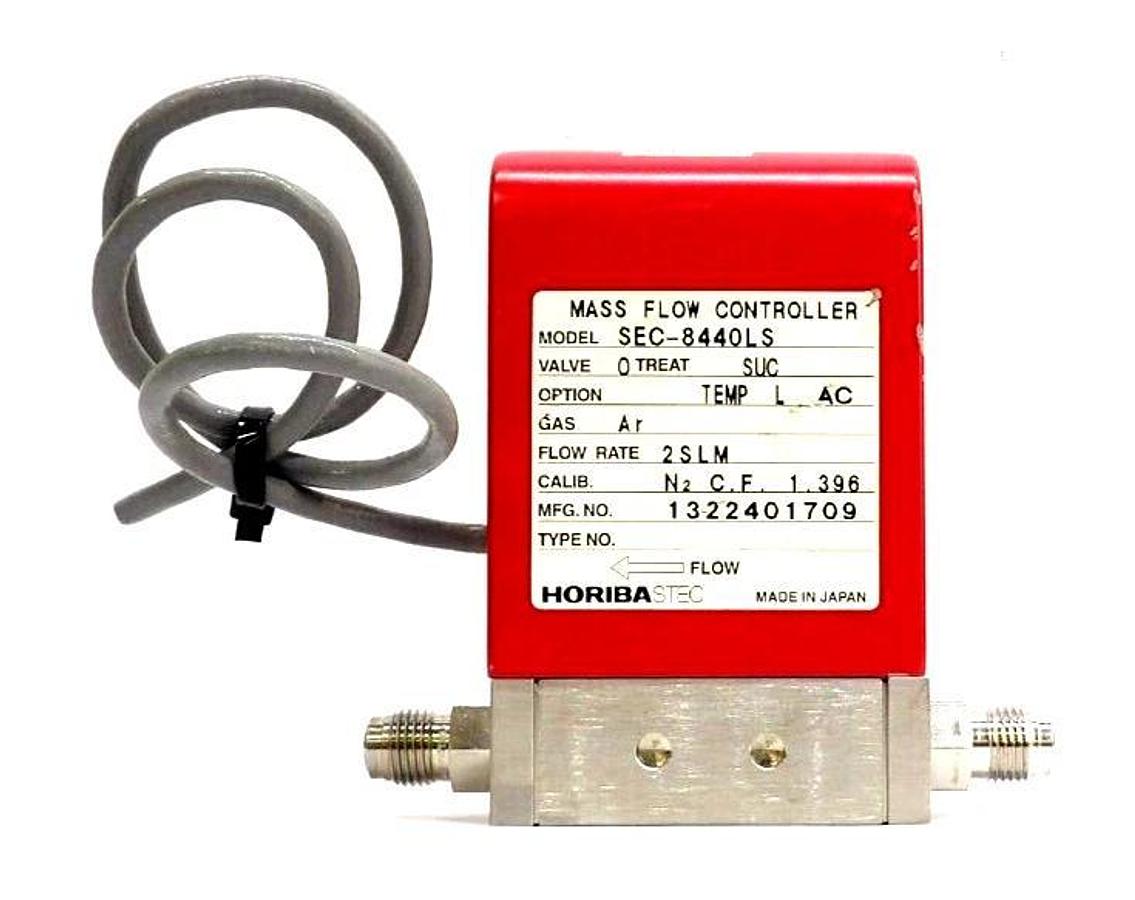 Used Horiba STEC SEC-8440LS Mass Flow Controller MFC SEC-8440 Lot of 4 Working Spare