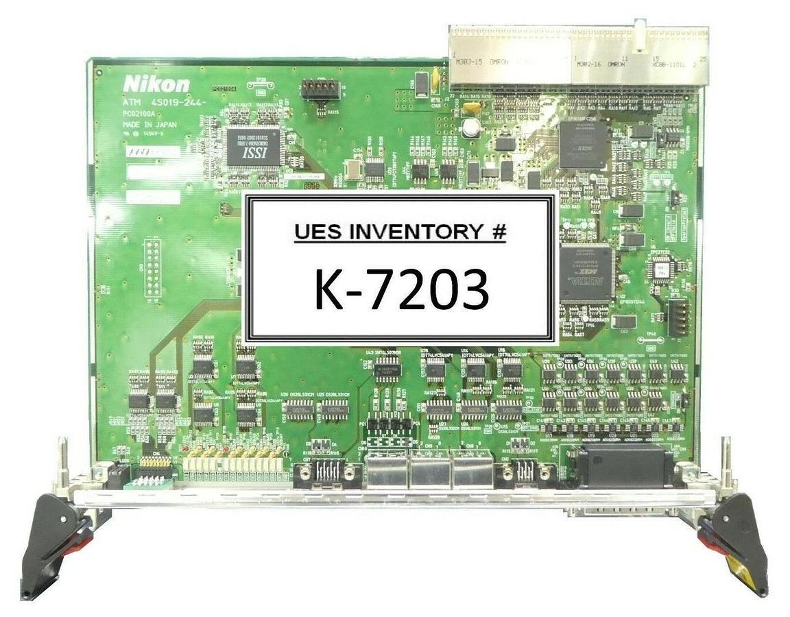 Used Nikon 4S019-244 ATM PCB Card PC02100A NSR FX-601F Step-and-Repeat Working Spare