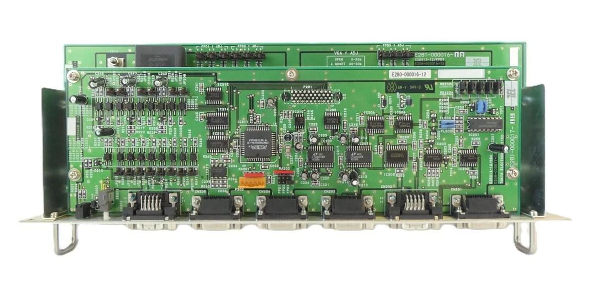 Used TEL Tokyo Electron E280-000016-12 FDP3 Display PCB Card Working Surplus