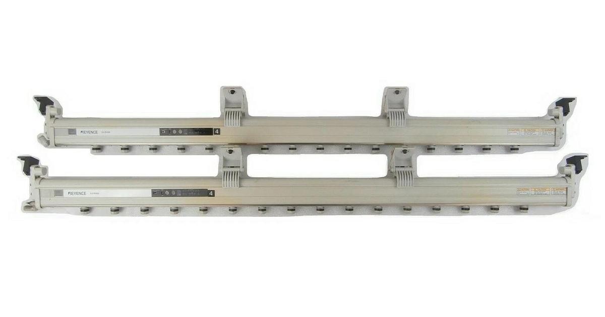 Used Keyence SJ-R108 Static Eliminator SJ-R Series Reseller Lot of 2 Working Surplus