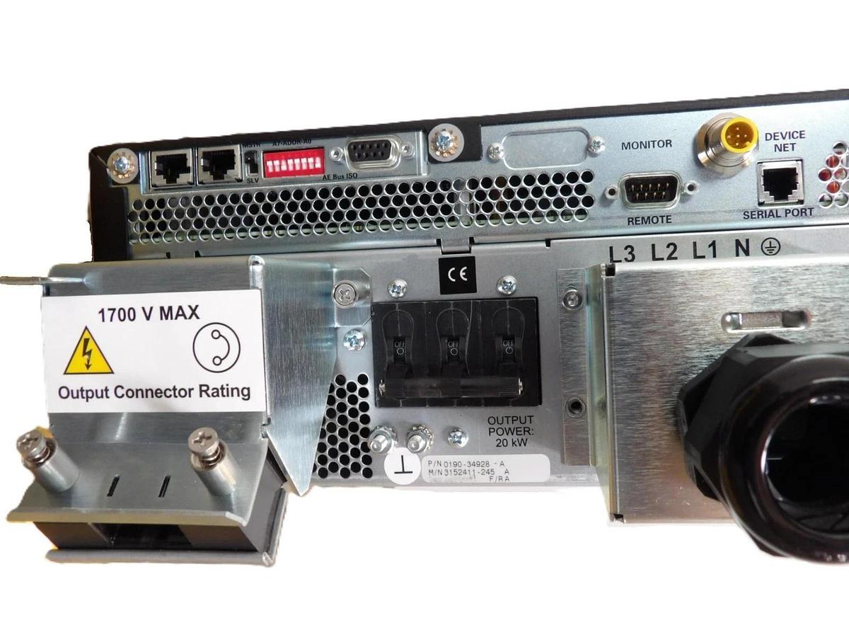 Used MDX Pinnacle II AE Advanced Energy 3152411-245 20kW DC Power Supply Working