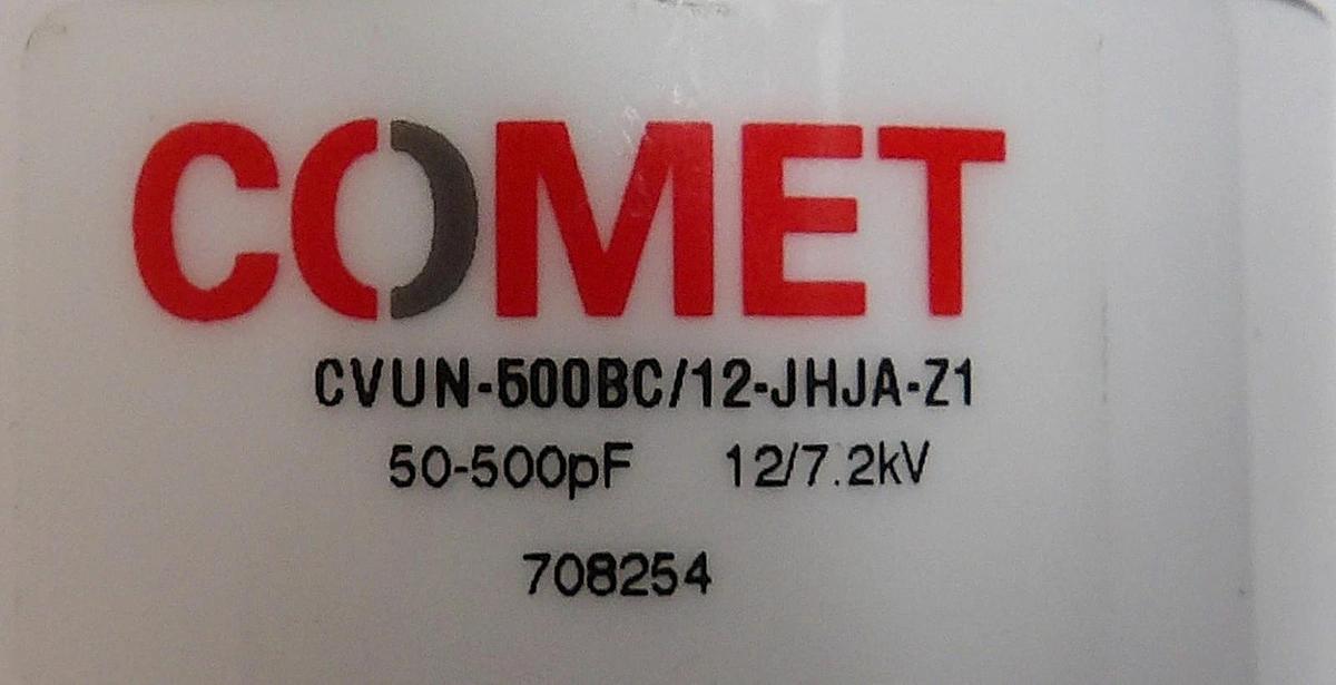 Used Comet CVUN-500BC RF Variable Vacuum Capacitor Lot of 5 Working