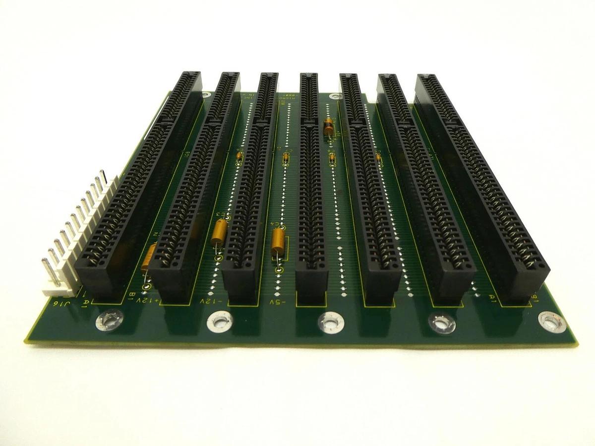 Used Texas Microsystems 10813 PCA Backplane PCB BM7-AT 7AT Slots SVG 90S DUV Spare