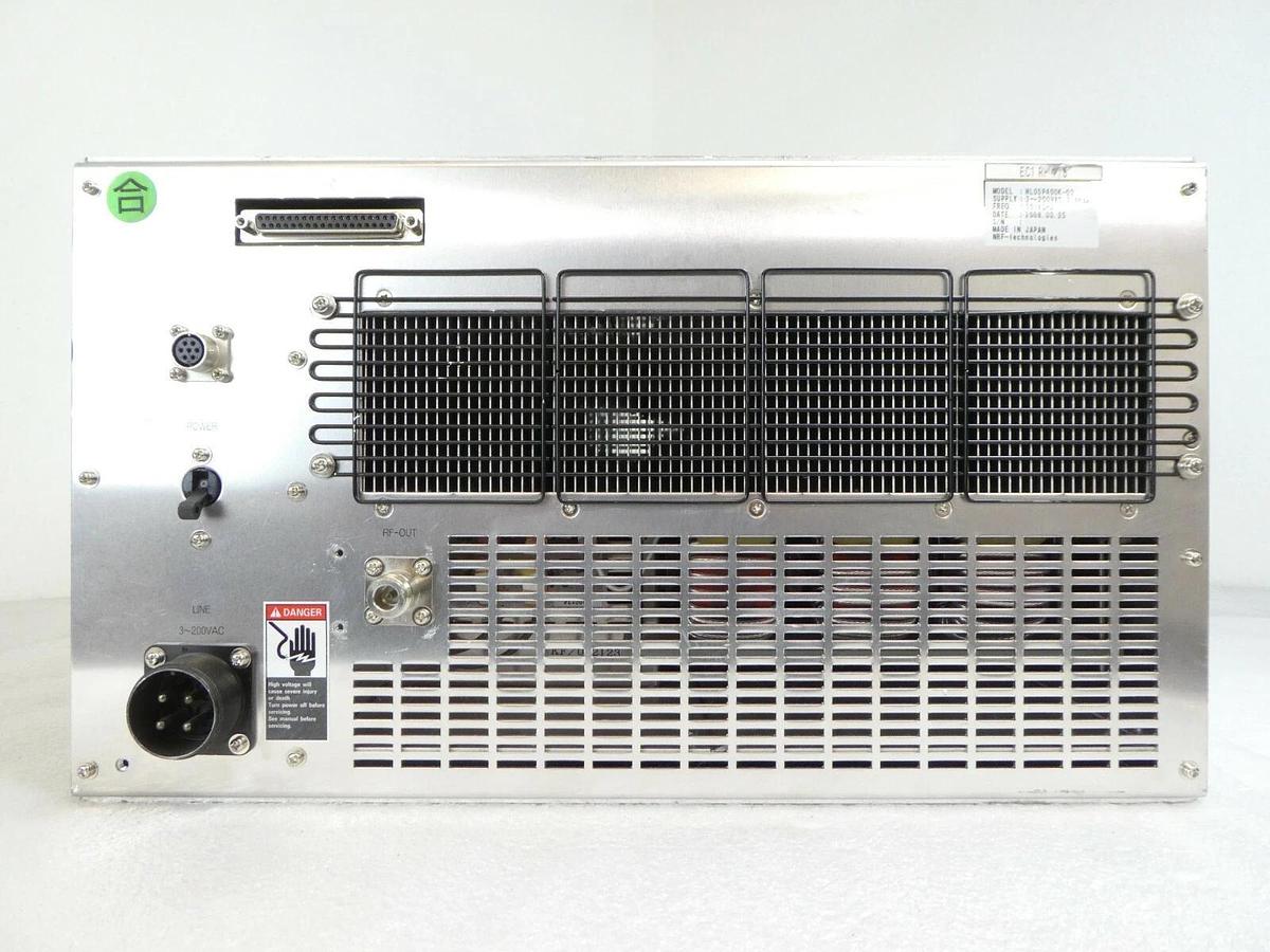 Used NRF Technologies NL05P400K-02 Pulsing RF Generator 500W @ 400kHz Working Surplus