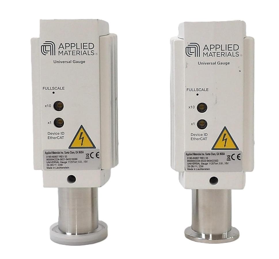 Used AMAT Applied Materials 0190-60607 Universal Gauge Lot of 2 Working
