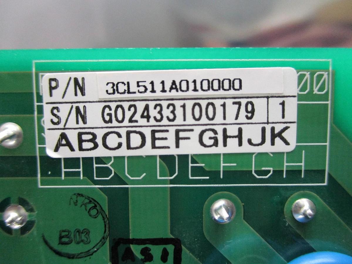 Used Shinko Electric 3CL511A010000 Power Supply Board PCB NBV-C Asyst VHT5-1-1 Used