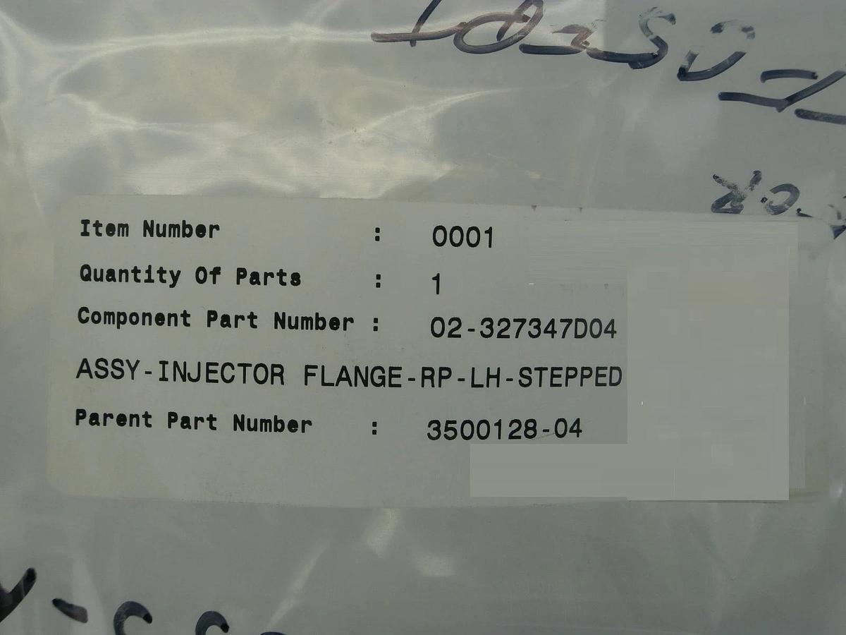 Used Quantum Global Technologies 02-327347D04 Injector Flange Stepped Refurbished
