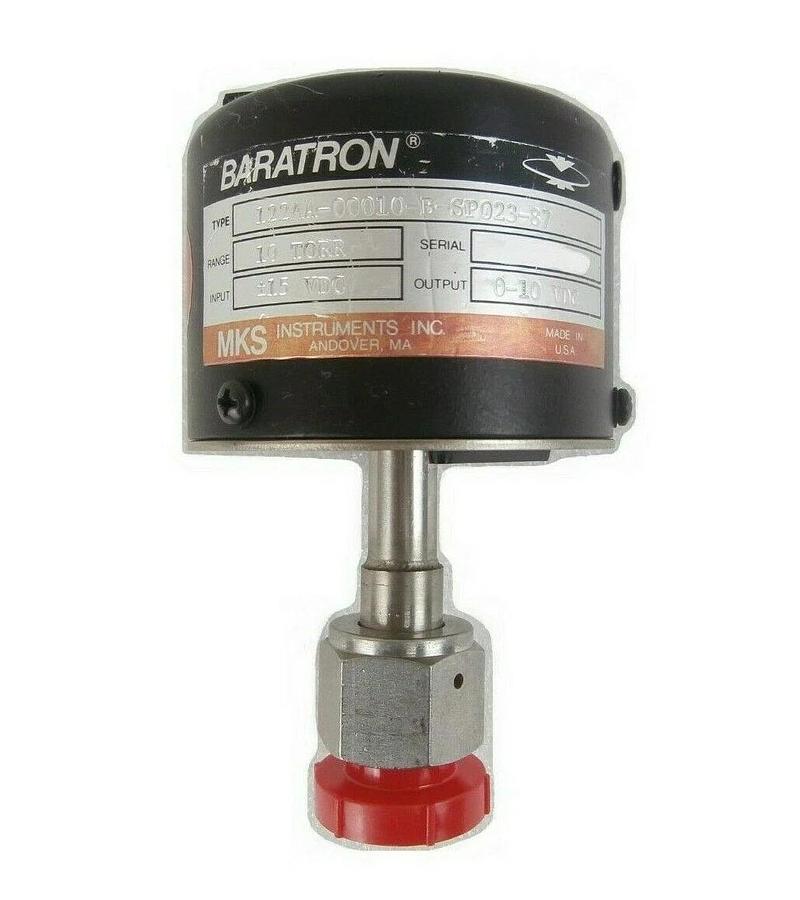 Used MKS Instruments 122AA-00010-B-SP023-87 Baratron Transducer Tested Working