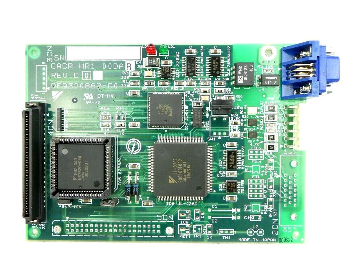 Used Yaskawa Electric CACR-HR1-00DAB Motion Control PCB DF9300862-C0 Working Spare