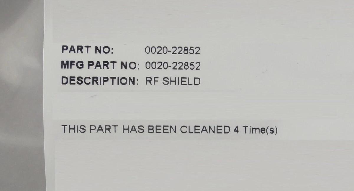 Used AMAT Applied Materials 0020-22852 Preclean 8" Shield 200mm Cleaned Working Spare