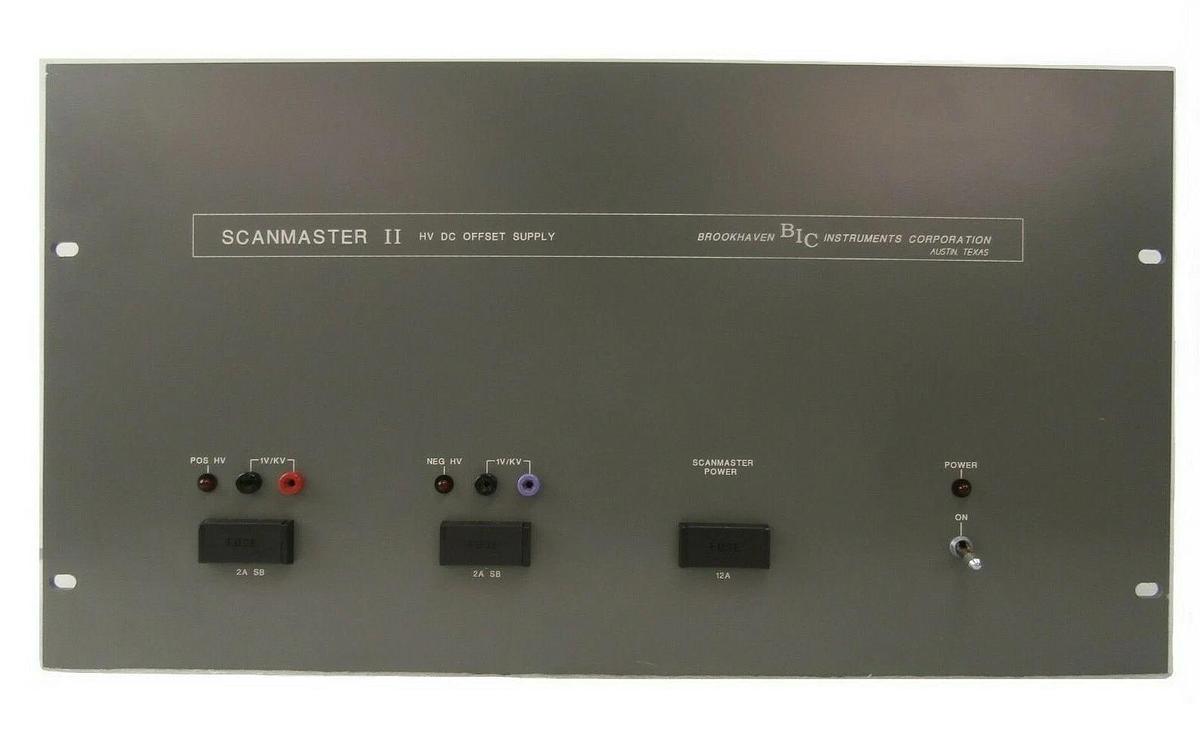 Used Brookhaven 25520302 HV DC Offset Supply SCANMASTER II Varian E22000033 Working