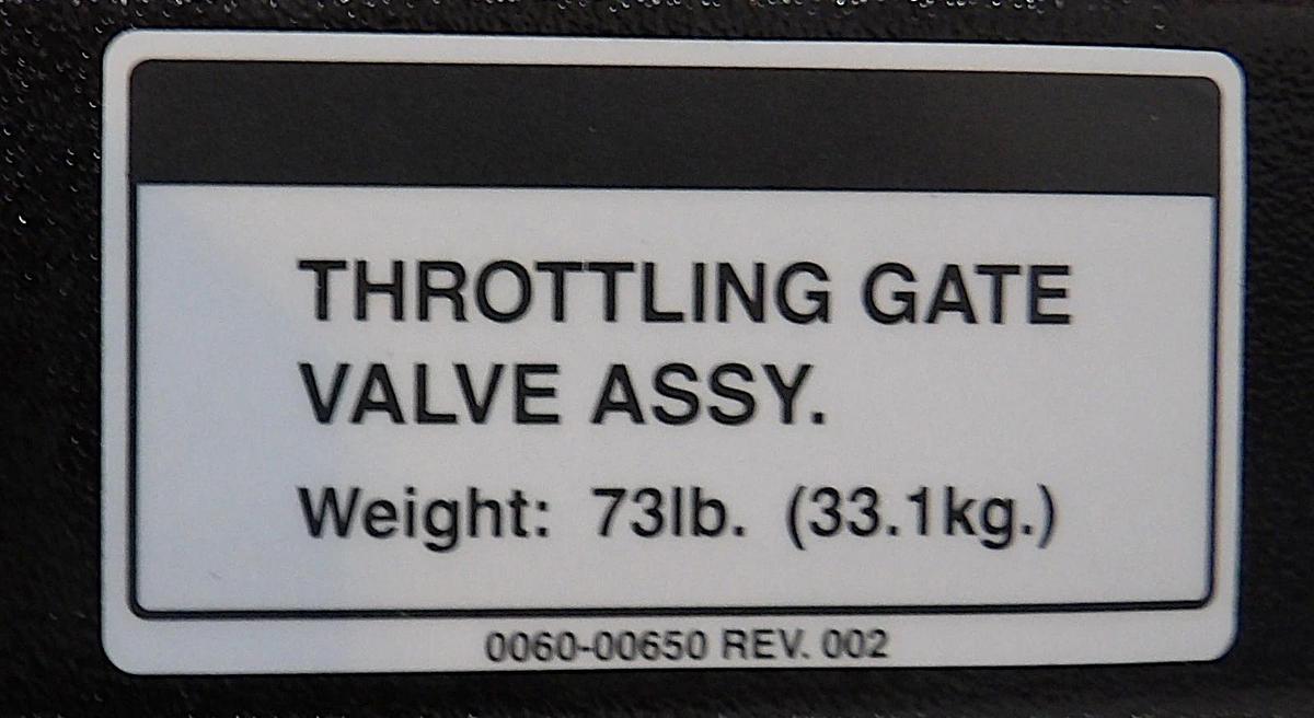 Refurbished VAT 65048-PH52-AFS1 Pendulum Control & Isolation Heated Gate Valve Refurbished