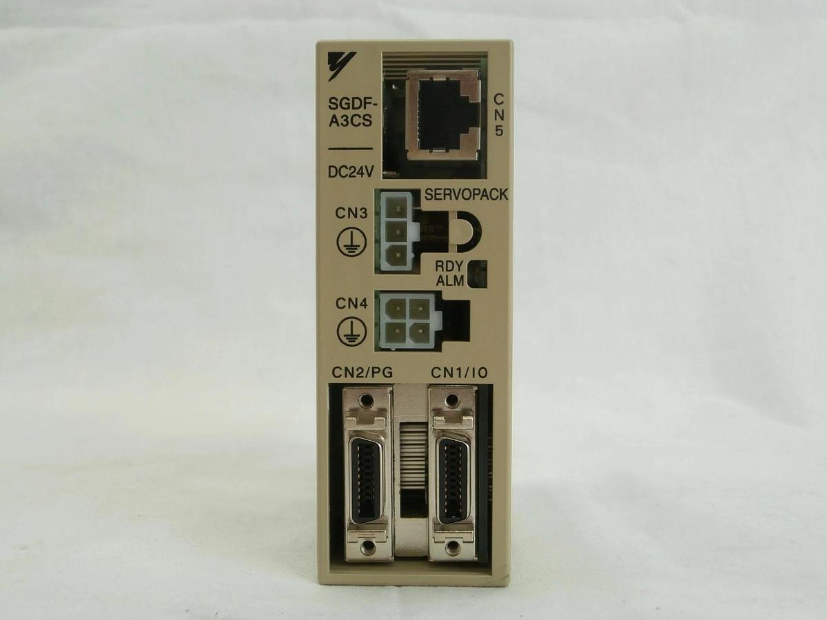 Used Yaskawa SGDF-A3CS Servo Drive SERVOPACK Reseller Lot of 2 Shinko VHT5-1-1 Used
