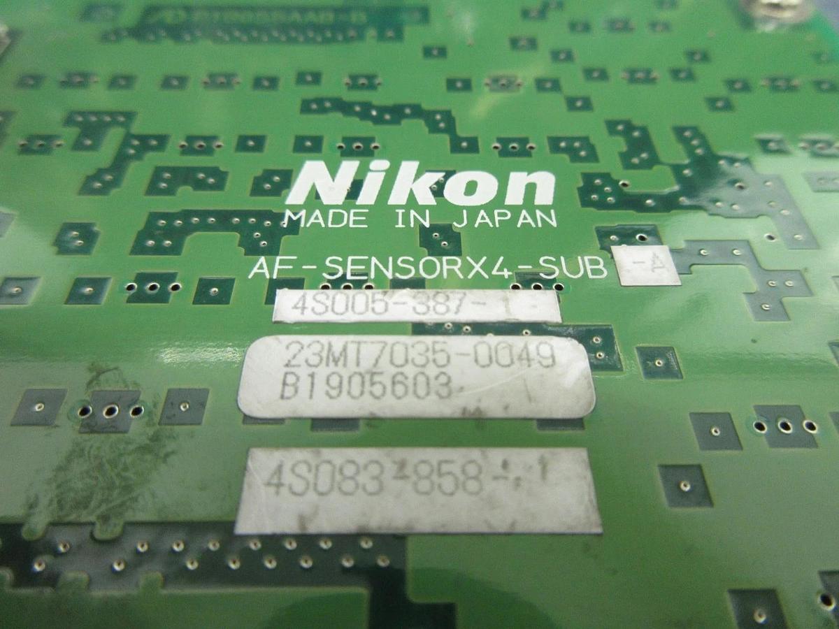 Used Nikon 4S005-362-2 Interface Sensor Board PCB AF-SENSORX4 NSR System Used Working
