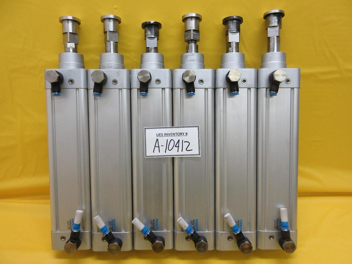 Used Festo DNC-50-170-PPV Pneumatic Cylinder AMAT Attachment 0020-05210 Lot of 6 Used