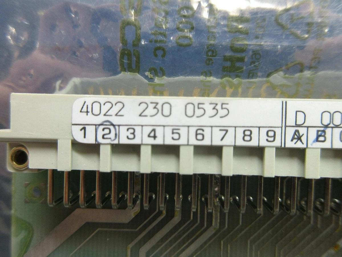 Used ASML 4022.230.0535 Processor PCB Card PC1701/01 9406.217.0101 PAS 5000/2500 Used