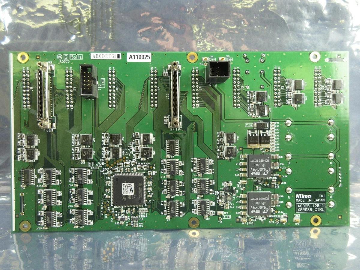 Used Nikon 4S025-128-1 Control Board PCB X8RSSB_CTRL NSR-S620D ArF Immersion Used