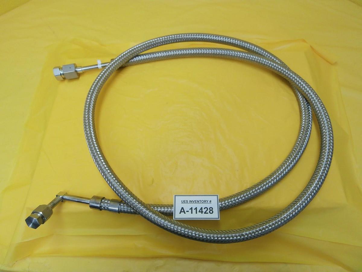 Refurbished Air Products 2262071 Stainless Steel Flex Hose Pig Tail Spool 108" Refurbished