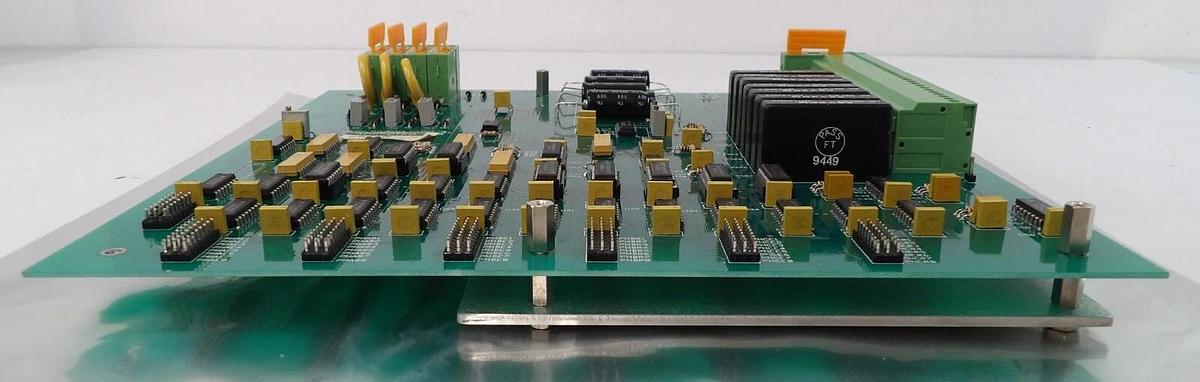 Used Matrix Integrated Systems 1000-0073 Cluster Tool Phase Monitor PCB Working