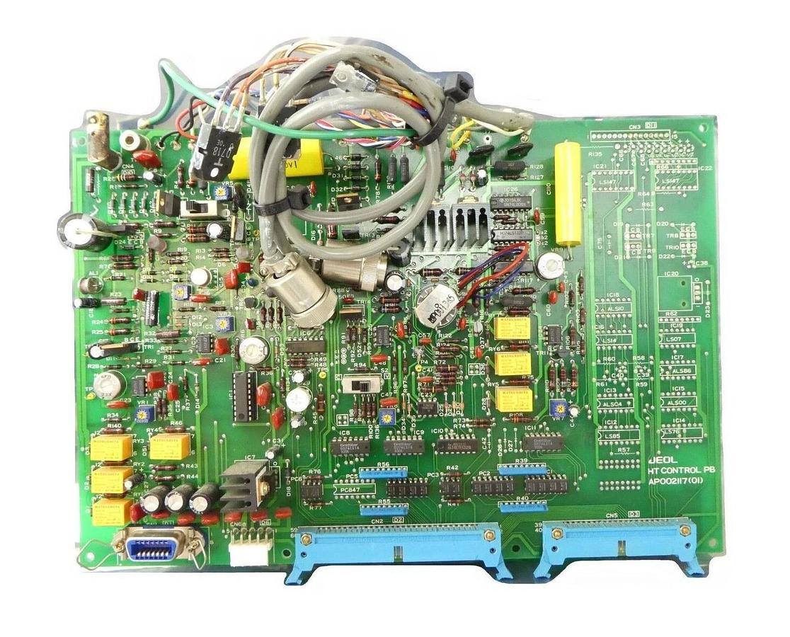 Used JEOL AP002117(01) High Tension Control Board PCB JSM-6400F SEM Working Surplus
