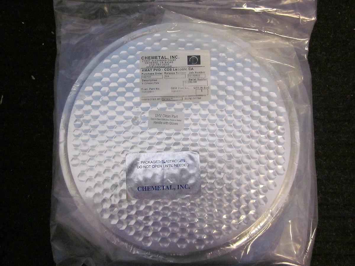 Used AMAT Applied Materials 0020-23811 Coherent Plate 8" Used Working