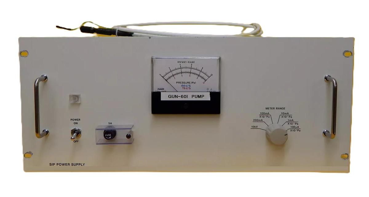 Used JEOL GUN-60L Pump SIP Power Supply JEM-2010F TEM Electron Microscopy Working