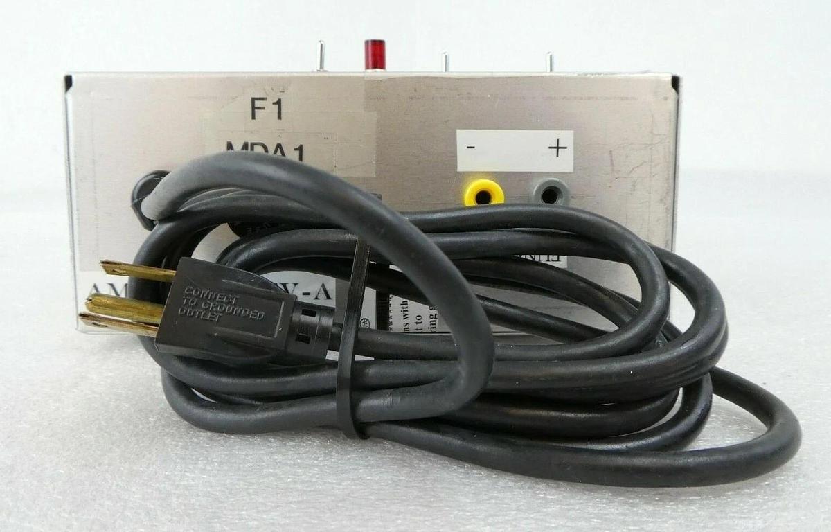 Used Varian Ion Implant Systems AMT-1876 Voltage Source/DVM Remote Control Working