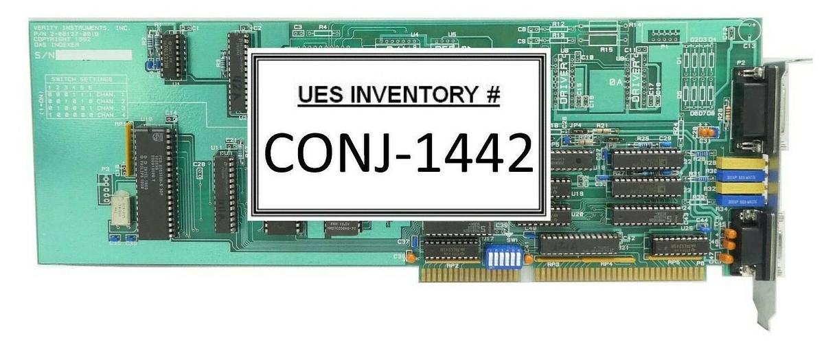 Used Verity Instruments 2-00127-001B Endpoint Detector PCB Card DAS Indexer Working
