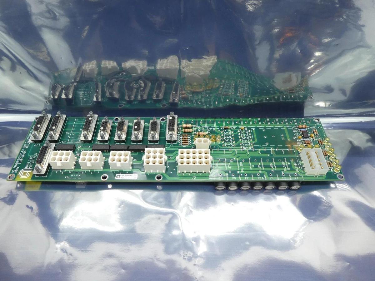 Used AMAT Applied Materials 0100-00499 DC Power/Seriplex Bus Distribution PCB Working
