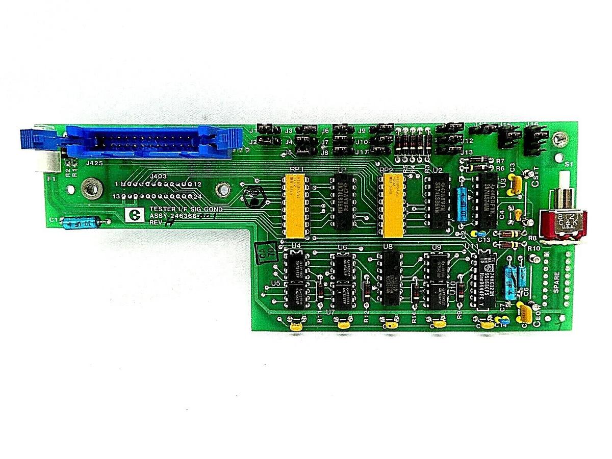 Used Electroglas 246368-001 Tester I/F Signal Conditioner Board PCB 4085x Working