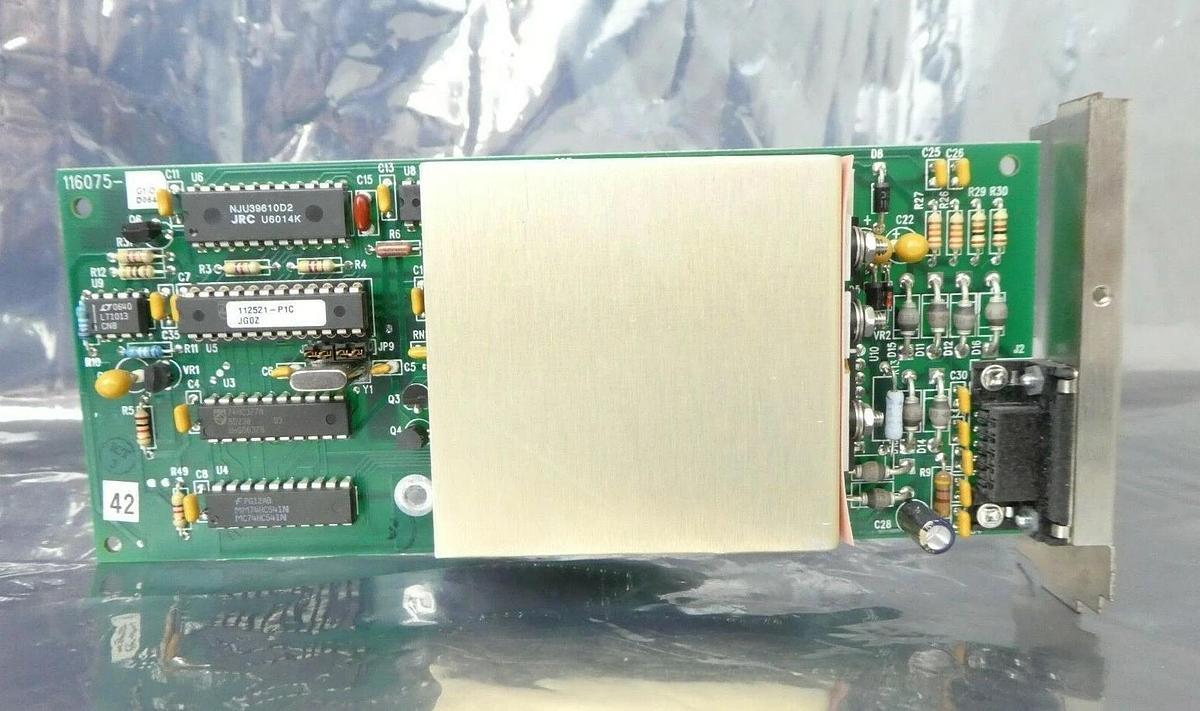 Used MKS Instruments 116075-G1-D Valve Controller PCB Card 116074-A AMAT Working