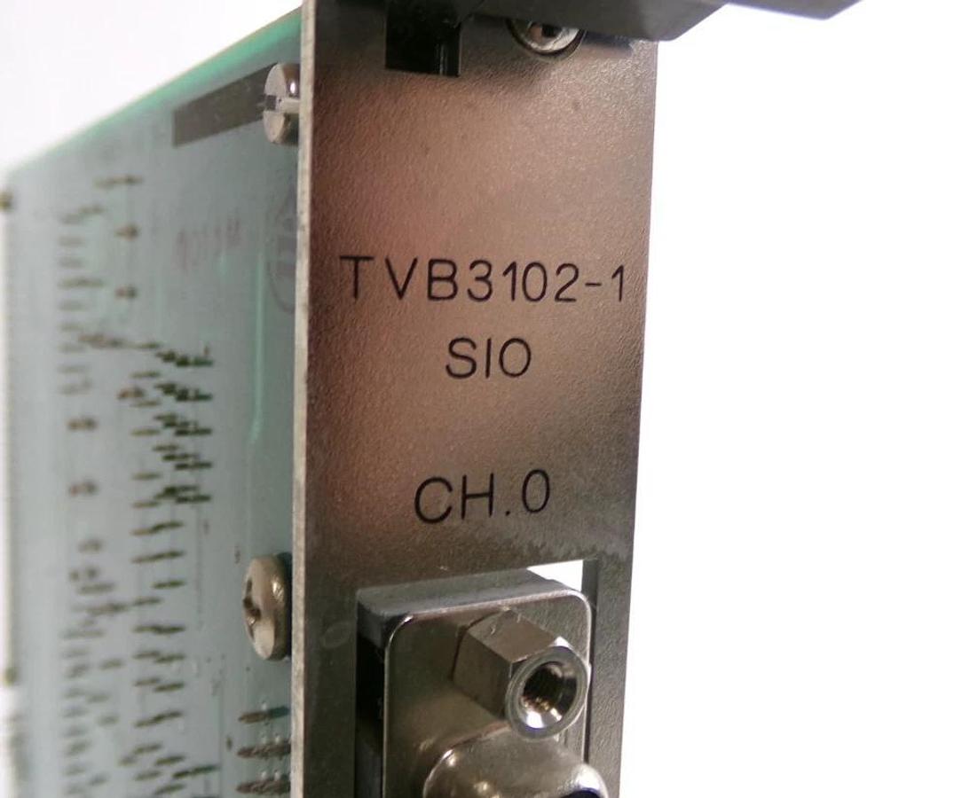 Used TEL Tokyo Electron 3281-000014-16 Processor VME PCB Card TVB3102-1/SIO Working