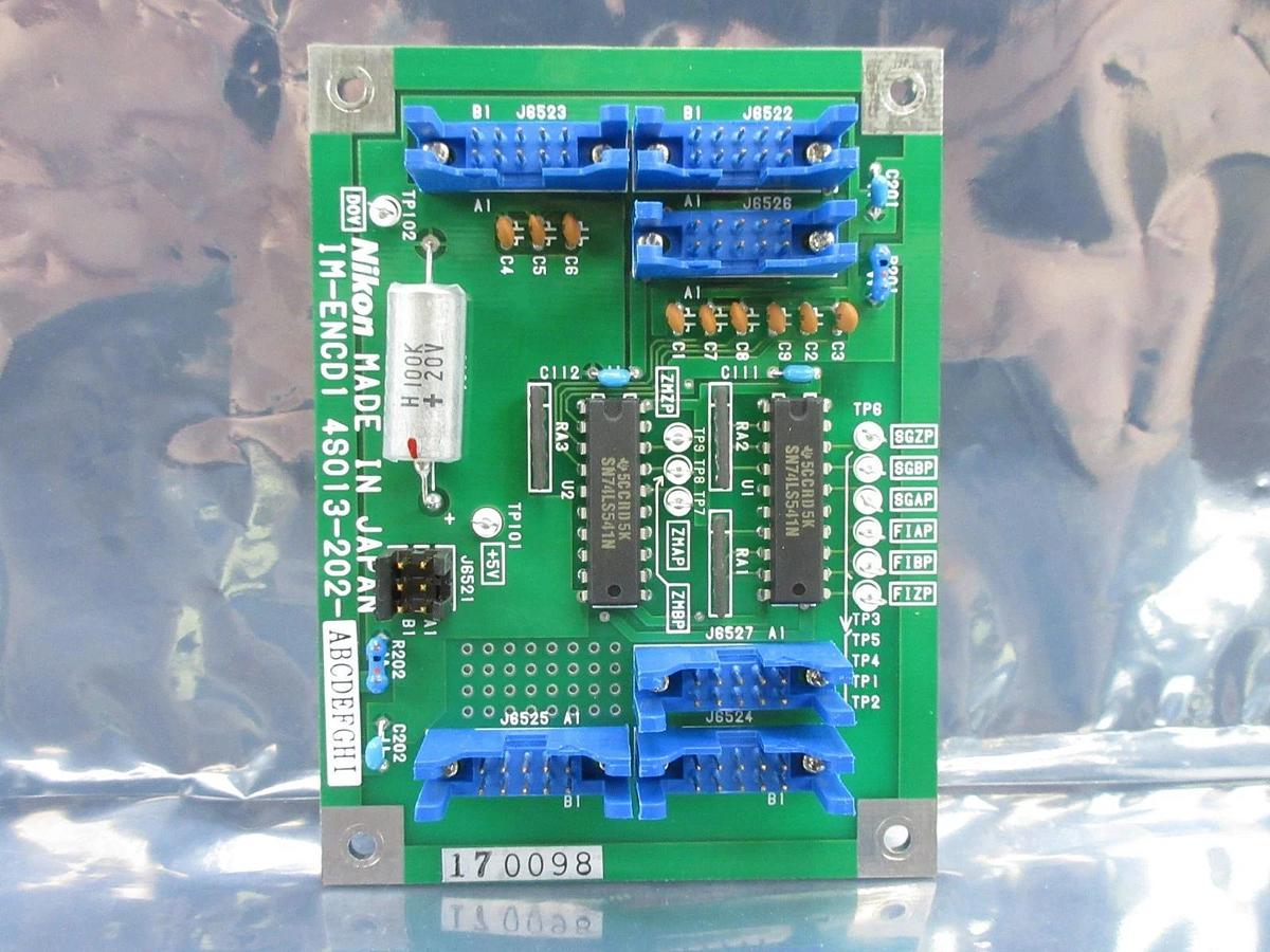 Used Nikon 4S013-202 Interface Encoder Board PCB IM-ENCD1 NSR-S202A Used Working