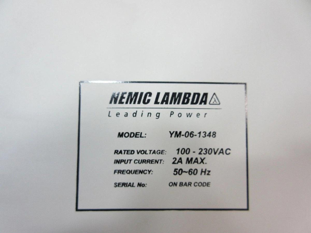 Used Nemic Lambda YM-06-1348 Optical RX Bank Power Supply Used Working