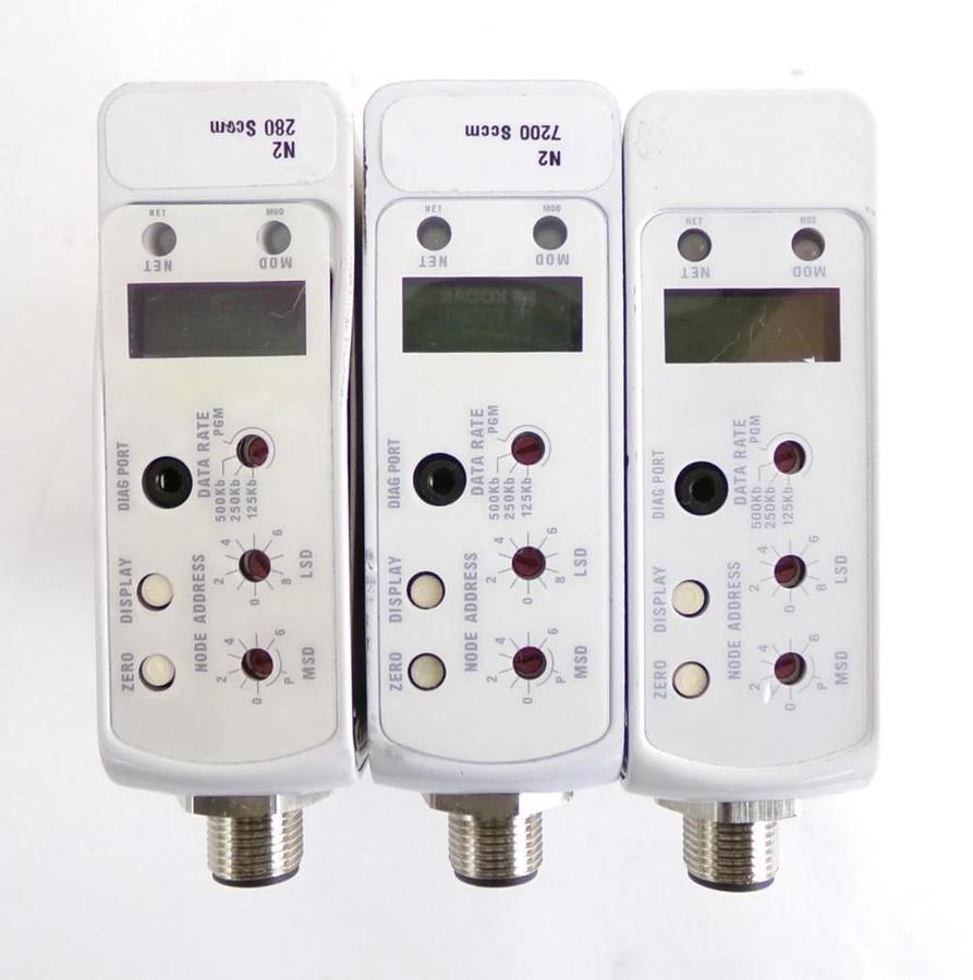 Used Brooks GF Series Mass Flow Controller MFC GF125C Lot of 10 Spare