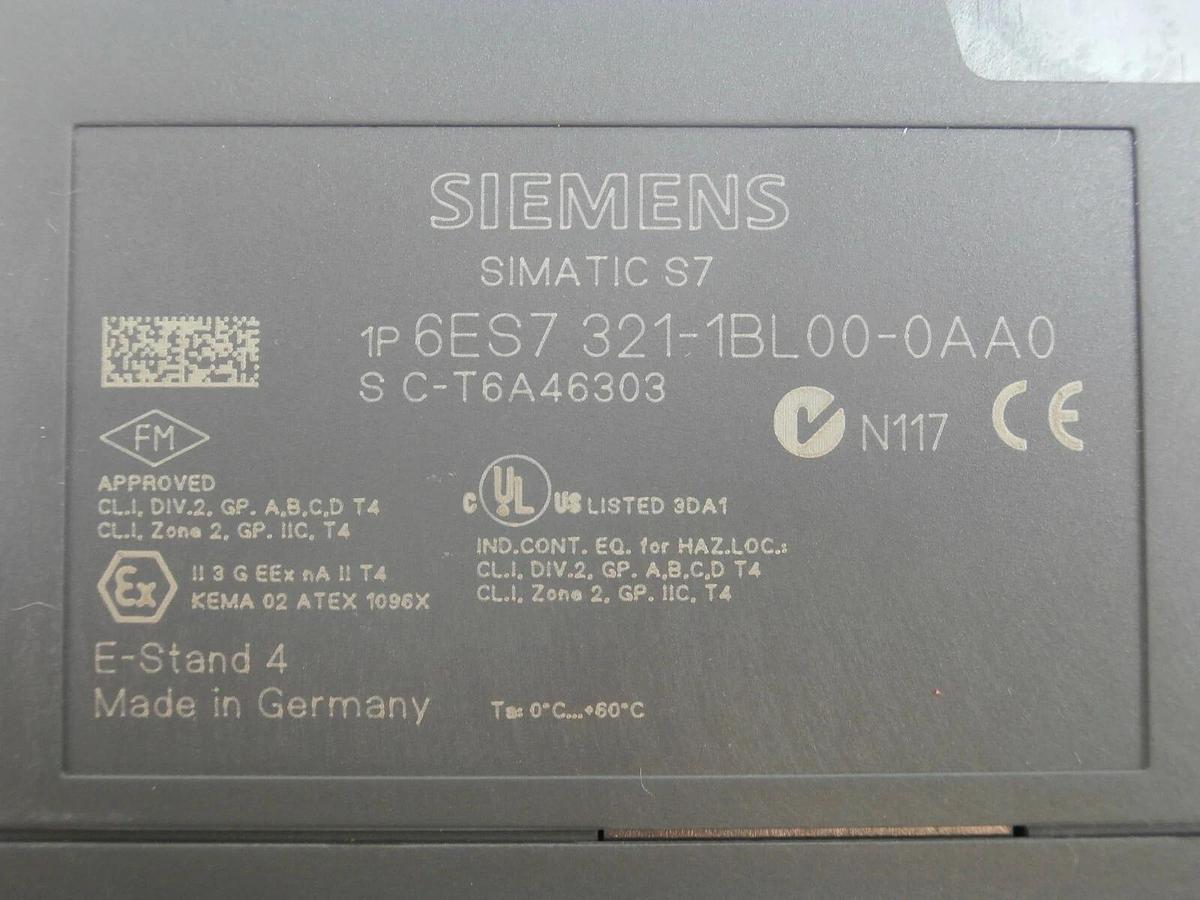 Used Siemens 153-2BA00-0XB0 5 Module PLC Unit SIMATIC ET 200M SM321 SM322 SM331 Spare